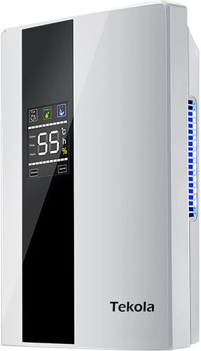 Dehumidifiers for Home, Up to 550 Sq. ft Dehumidifiers for High Humidity with Remote Control, 72oz Ultra Quiet with Two-Mode, Auto Shut Off for Basement, Bathroom, RV, Office